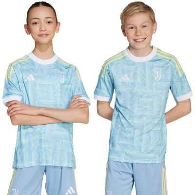 Koszulka Juventus dla Kids 2025-2026 na wyjeździe