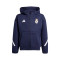 Kurtka adidas Real Madryt dla Kids 2025-2026 przed meczem