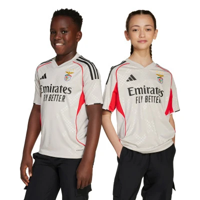 Koszulka SLB Benfica 2025-2026 dla Kids na wyjeździe