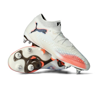 Future 8 Ultimate MxSG PUMA White-PUMA Black-Glowing Czerwony