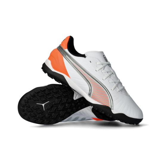 Buty piłkarskie Puma King Match Turf+Mid dla Kids