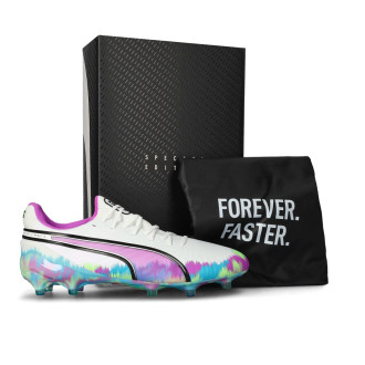 Kobiety King Ultimate Brilliance FG/ AG Aplikacja White-Clyde Royal-Pure Magenta-Fizz