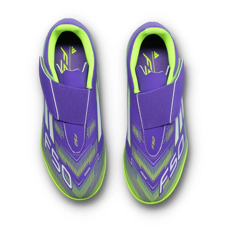 bota-adidas-f50-club-cinta-adhesiva-turf-nino-purpura-5