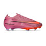 Air Zoom Mercurial Vapor 16 Elite FG-Magic Flamingo-Czarny-Total Crimson