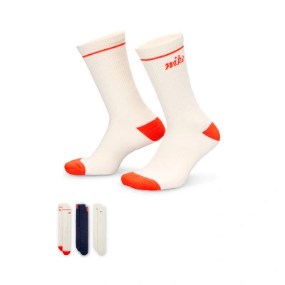 Skarpety Everyday Cushioned Cre(3 Pares) 144 Mujer