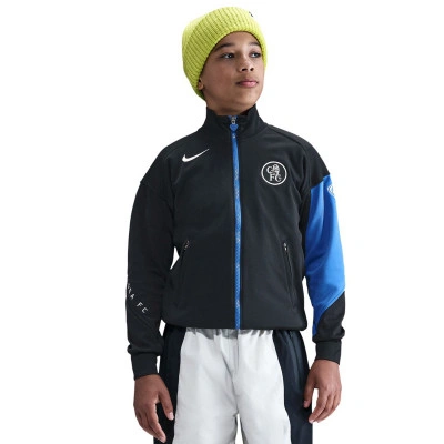Kurtka Chelsea Fc 2025-2026 dla Kids przed meczem