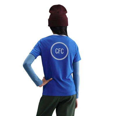 Koszulka Chelsea FC X Total 90 dla Kids 2025-2026 przed meczem