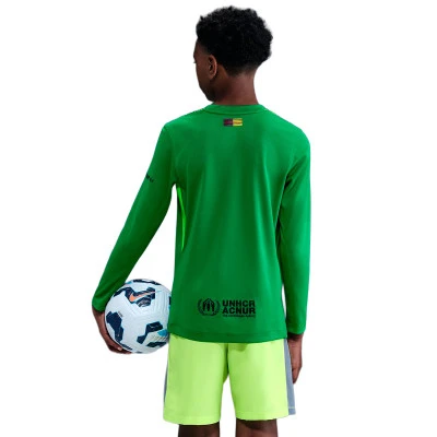 Koszulka Kids Bramkarz Fc Barcelona 2025-2026 z długim rękawem Home