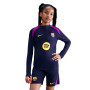 Fc Barcelona 2025-2026 Trening dla Kids-Imperial Purple-Żywy fiolet-Midwest Gold