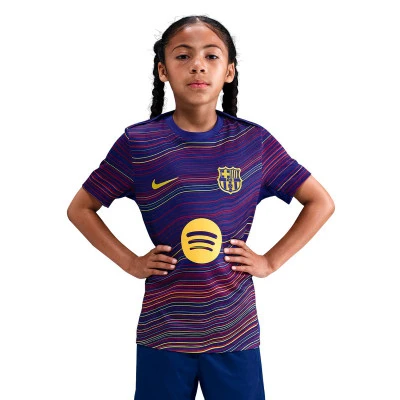 Koszulka Fc Barcelona 2025-2026 dla Kids przed meczem