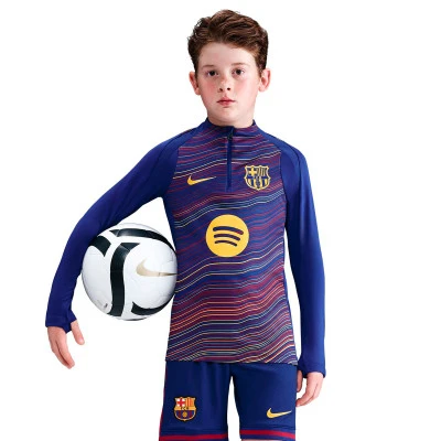 Bluza Fc Barcelona 2025-2026 dla Kids przed meczem
