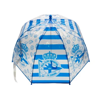 Przezroczysty parasol Kids Real Klub Deportivo de La Coruña