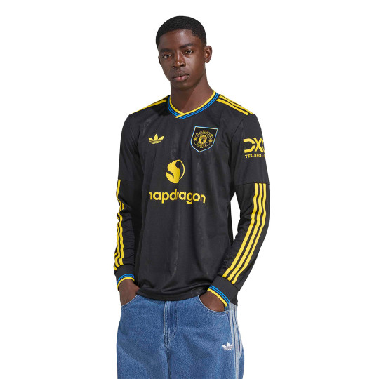 adidas Manchester United Mシャツ 黒 adidas Performance MANCHESTER UNITED - Koszulka sportowa