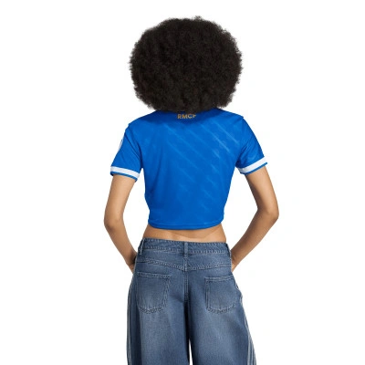 Koszulka Damski Croptop Real Madryt 2025-2026 3. miejsce