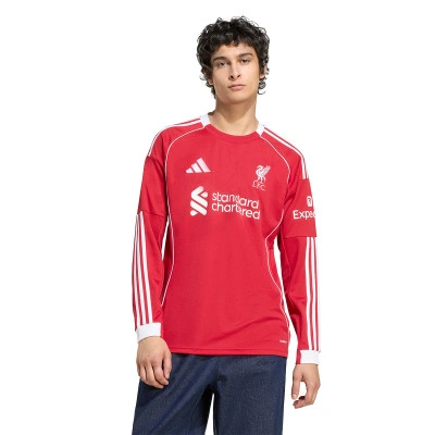 Koszulka Liverpool FC 2025-2026 z długim rękawem dla domu