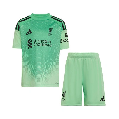 Strój Liverpool Fc 2025-2026 dla Kids Bramkarz Home