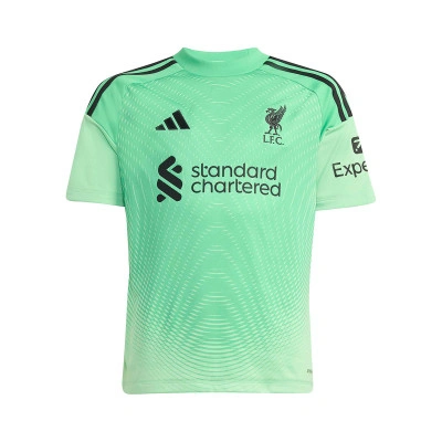 Koszulka Liverpool Fc 2025-2026 dla Kids Bramkarz Home
