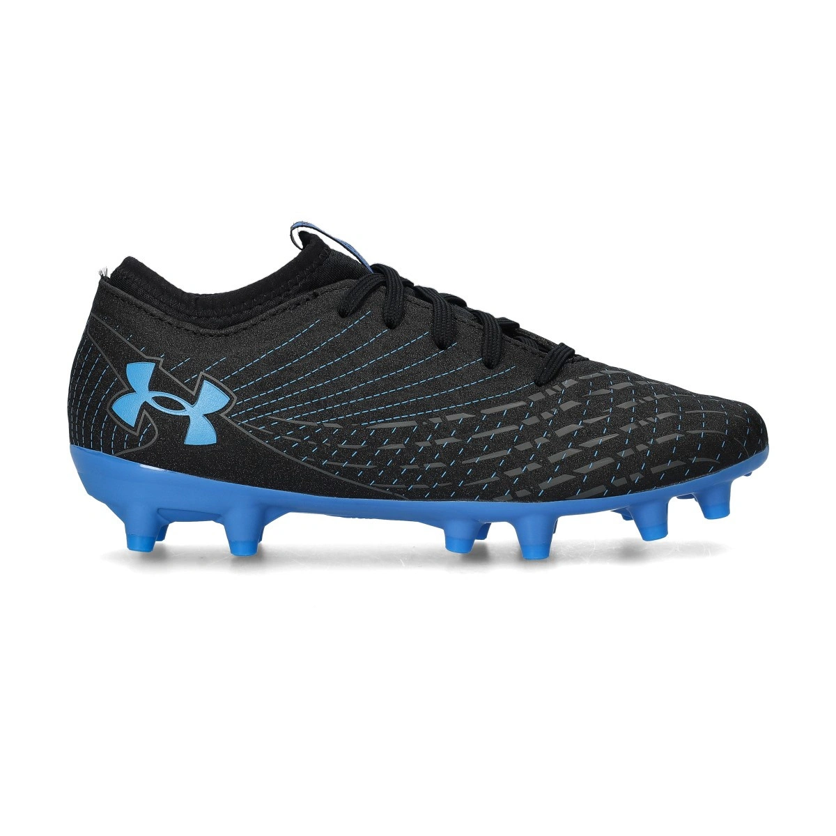 Under Armour - Buty piłkarskie Magnetico Wybierz 5 FG dla Kids, Unisex, Czarny, 3,5Y