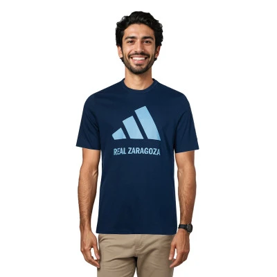 Koszulka Bawełniana koszulka z logo Real Zaragoza 25