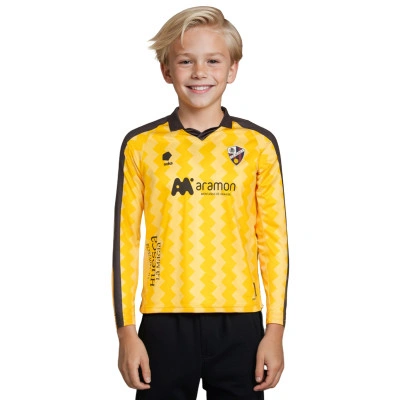 Koszulka Kids Sociedad Deportiva Huesca Bramkarz 2025-2026 Na wyjeździe