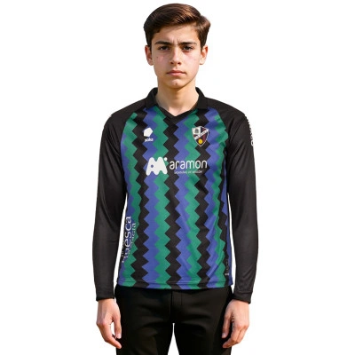 Koszulka Kids Sociedad Deportiva Huesca 2025-2026 Bramkarz Czwarty