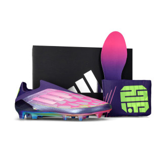 F50 Elite LL FG Laminat jamalski Unity Fioletowo-Biało-Lucid Cytrynowy