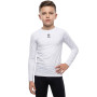 Pierwsza warstwa z długim rękawem Junior-Ice White