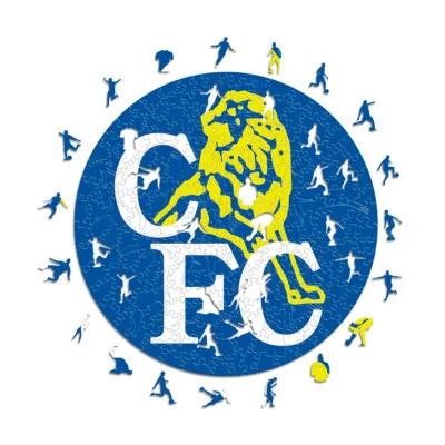 Chelsea Fc Retro drewniane puzzle (150 elementów)