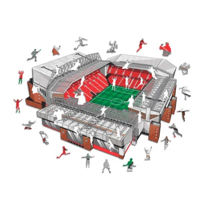 Drewniane puzzle Liverpool Fc Anfield rozmiar L (500 sztuk)
