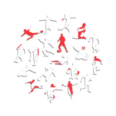 Ac Milan Retro drewniane puzzle (150 elementów)