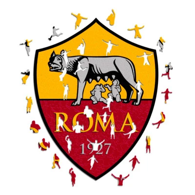 Drewniane puzzle Ac Roma (150 szt.)