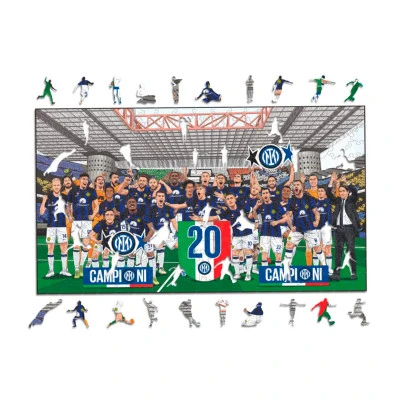 Drewniane puzzle Fc Inter Milan 20Th Scudetto (150 elementów)