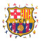 Drewniane puzzle Fc Barcelona (150 elementów)