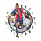 Drewniane puzzle Lamine Yamal (150 sztuk)