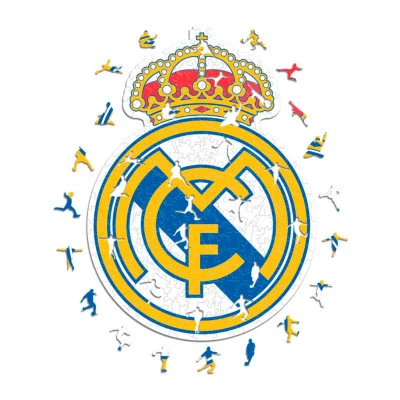 Drewniane puzzle Real Madrid Cf (150 elementów)