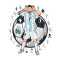 Lionel Messi (Argentyna) Drewniane puzzle Madera (150 elementów)