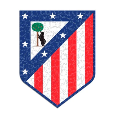 Drewniane puzzle Atletico Madrid (150 elementów)