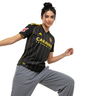 Koszulka Real Zaragoza Drugi Strój 2025-2026 Kobieta