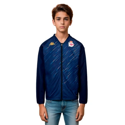 Kurtka Deportivo La Coruña dla Kids przed meczem 2025-2026