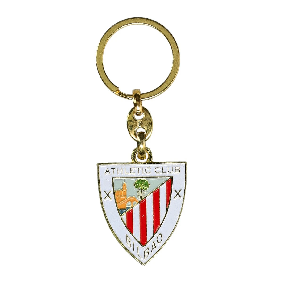 ATH Bilbao - Inne Brelok do kluczy Athletic Klub de Bilbao, Unisex, Czerwony