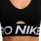 Biustonosz Nike Pro Indy Plunge Bold Kobieta