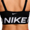 Biustonosz Nike Pro Indy Plunge Bold Kobieta