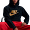 Bluza Nike Club Fleece Hdy Gold Satn Dziecko