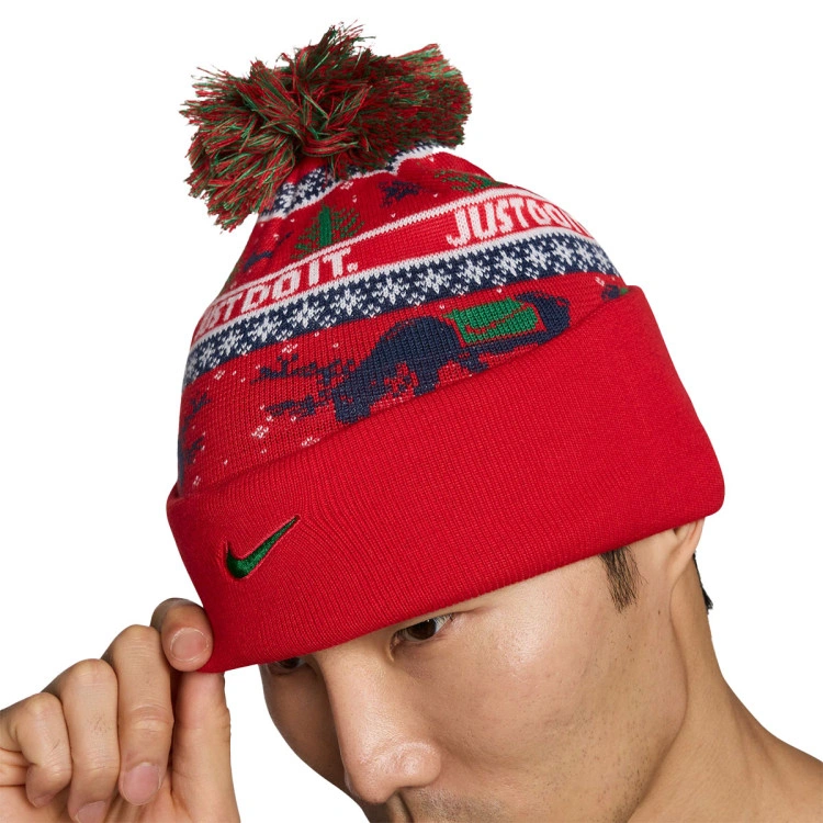 gorro-nike-peak-beanie-university-red-midnight-navy-pine-green-3