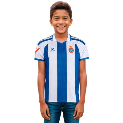 Koszulka RCD Espanyol dla Kids 2025-2026 dla dzieci