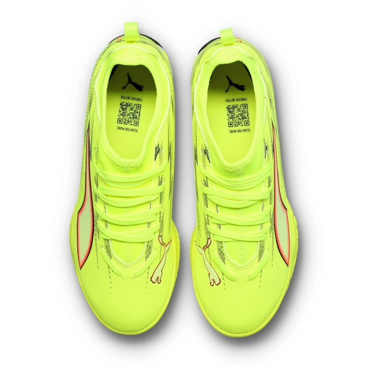 zapatilla-puma-ultra-6-match-it-mid-kinder-amarillo-5