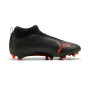 Ultra 6 Match+ LL FG/AG Dziecięce-Puma Black-Puma Red-Strong Gray