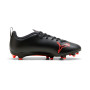 Ultra 6 Play FG/AG Dziecięce-Puma Black-Puma Red-Strong Gray