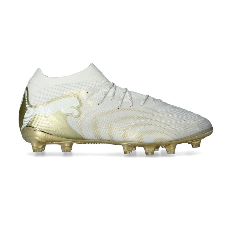 bota-puma-future-9-ultimate-ag-white-metallic-gold-black-1