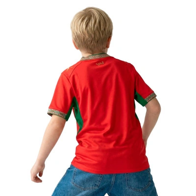 Koszulka Maroko Strój domowy Mistrzostwa Świata 2026 Dziecięcy